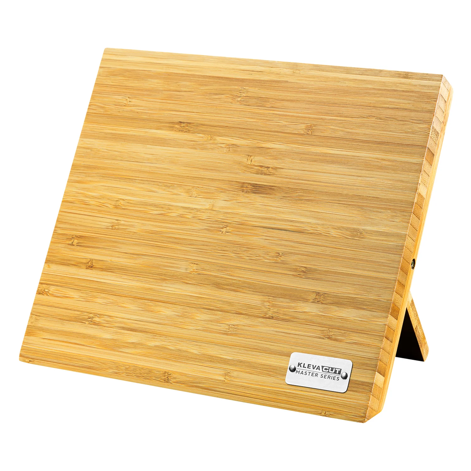 Kleva® Bamboo Magnetic Knife Block! Store Your Knifes Safely And Securely! - Image 6