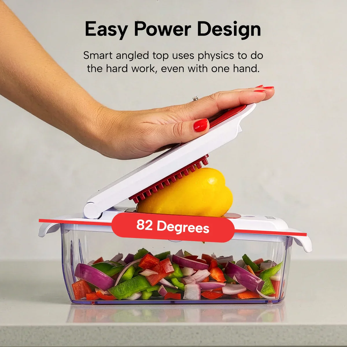 Kleva Cube Cutter - Slice, Dice, & Chop With A Compact Vegetable Cutter Buy 1 Get 1 FREE - Image 7