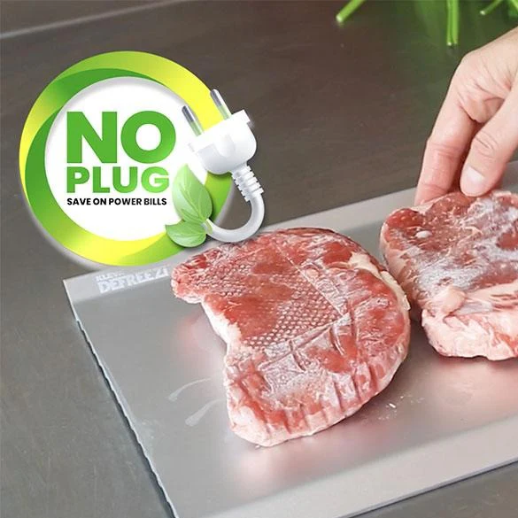 Defreezi® Defrosting Tray De-Thaw Meat + Frozen Food Up To 5x Faster! - Image 3