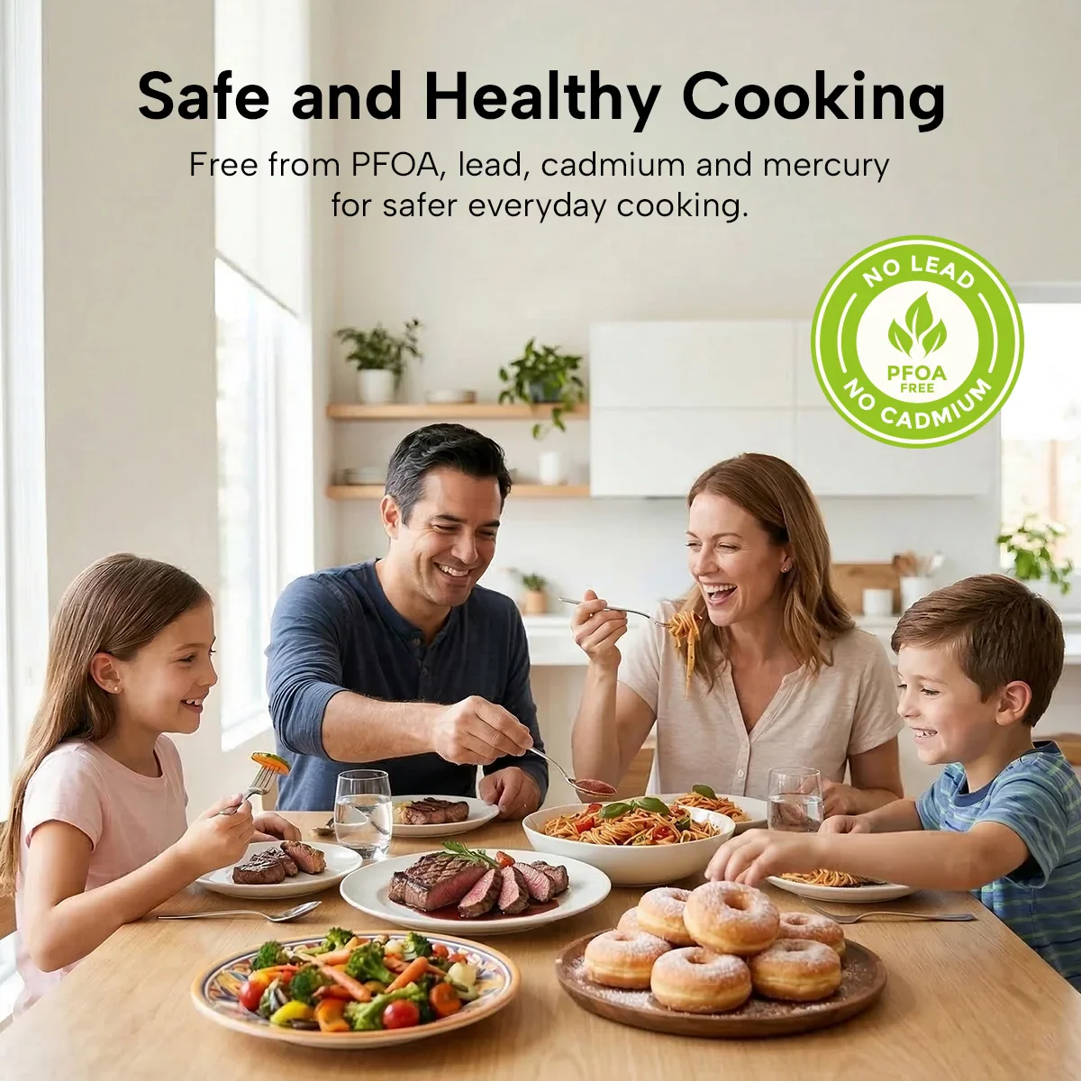 Diamond Earth® Extra Deep Dish Pan Set + FREE Gifts - Buy 1 Get 1 FREE - Image 9