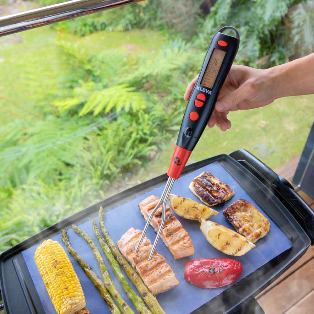 KLEVA Flavour Fork™ Digital BBQ Fork To Guarantee Tender Meats - Image 11