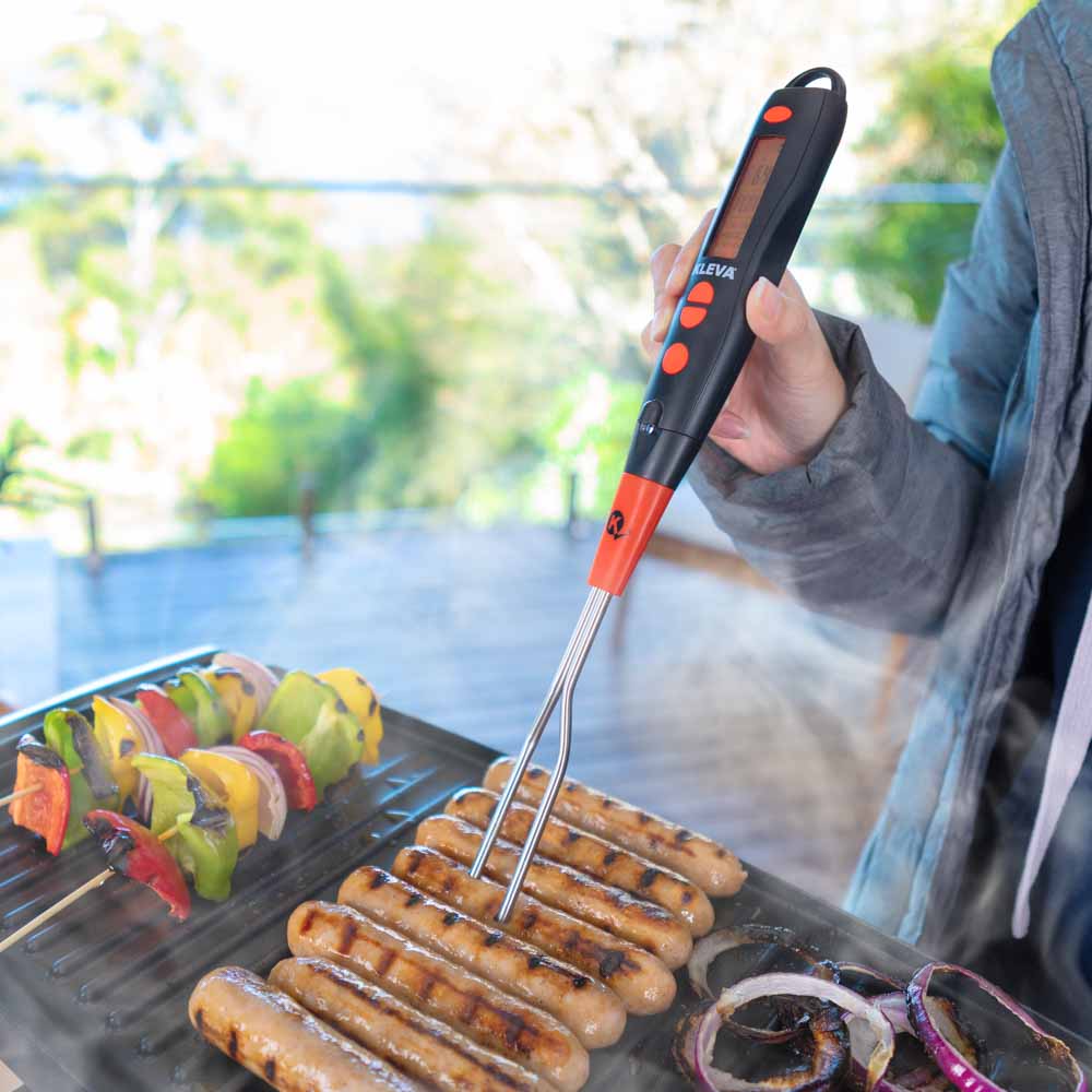 KLEVA Flavour Fork™ Digital BBQ Fork To Guarantee Tender Meats - Image 12