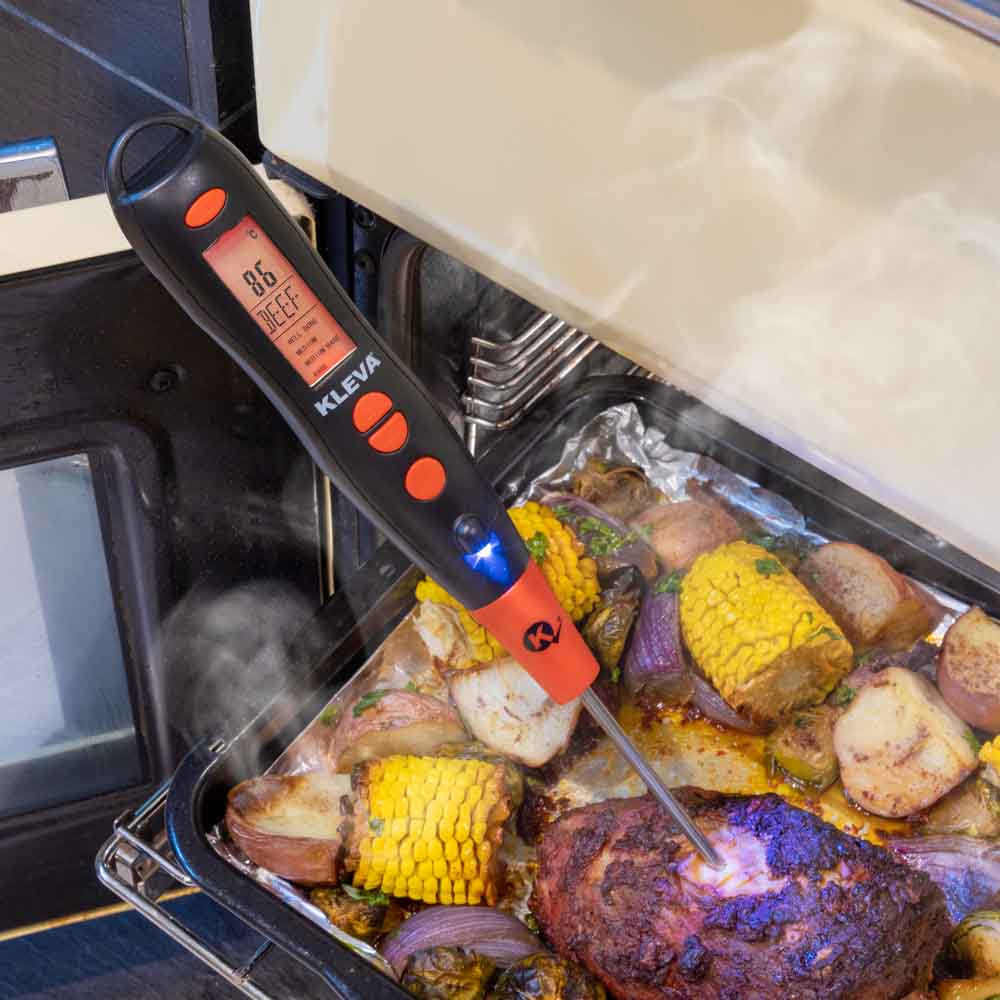 KLEVA Flavour Fork™ Digital BBQ Fork To Guarantee Tender Meats - Image 3