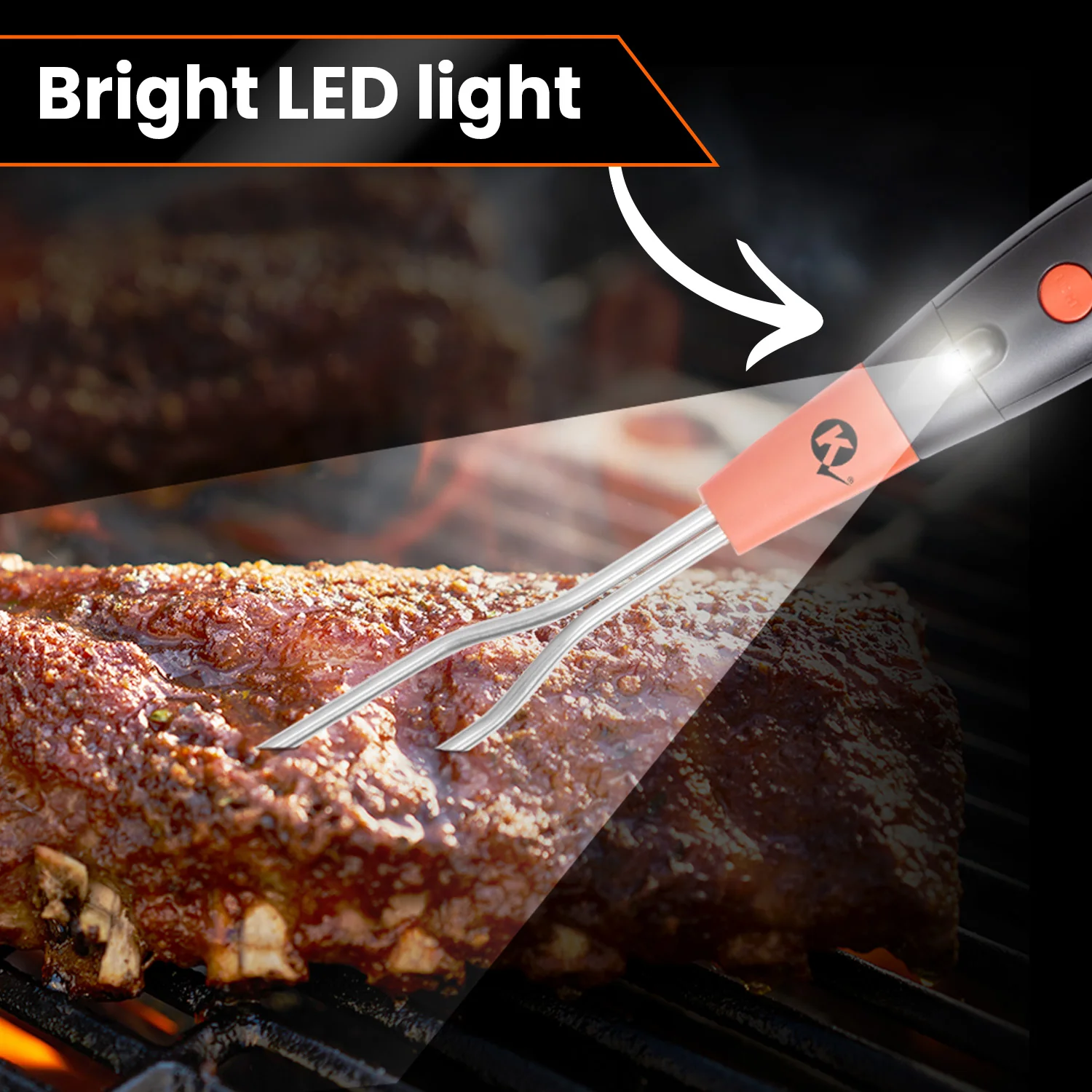 KLEVA Flavour Fork™ Digital BBQ Fork To Guarantee Tender Meats - Image 8