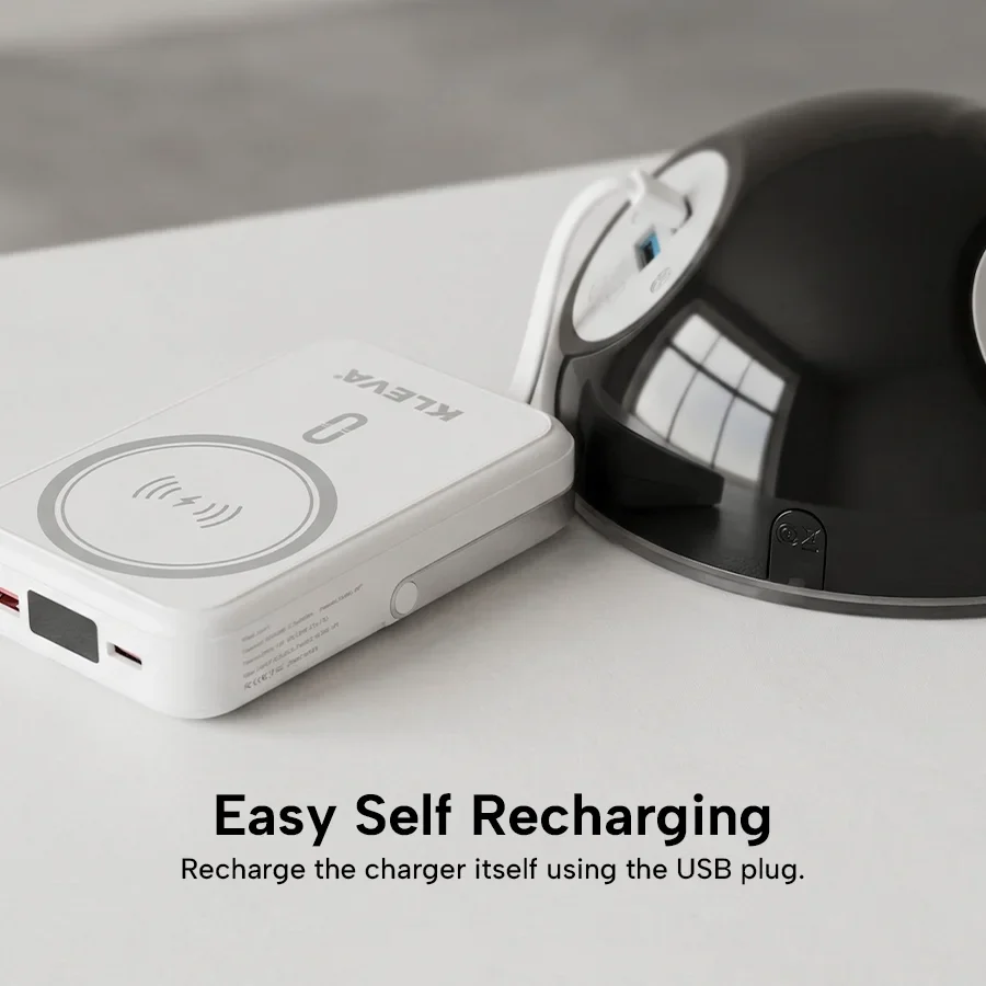 ChargAway 5-in-1 Compact Wireless Power Bank 10000mAh Fast Charge all devices in 30 minutes - Image 5