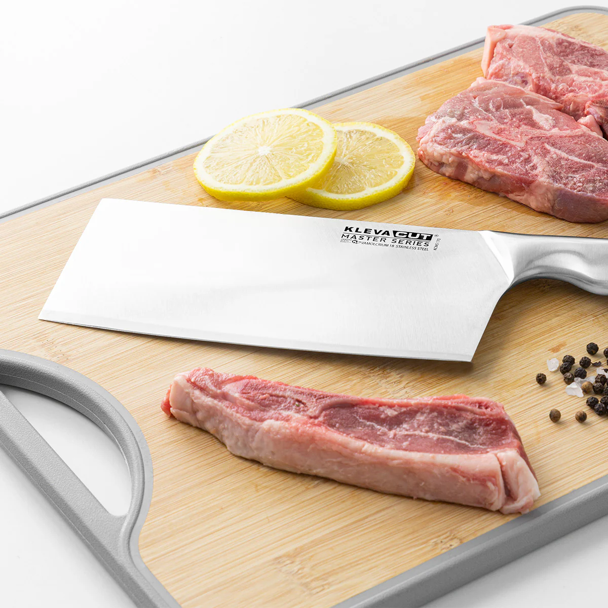 KlevaCut® Master Series Professional Cleaver Knife - 18cm - Image 3