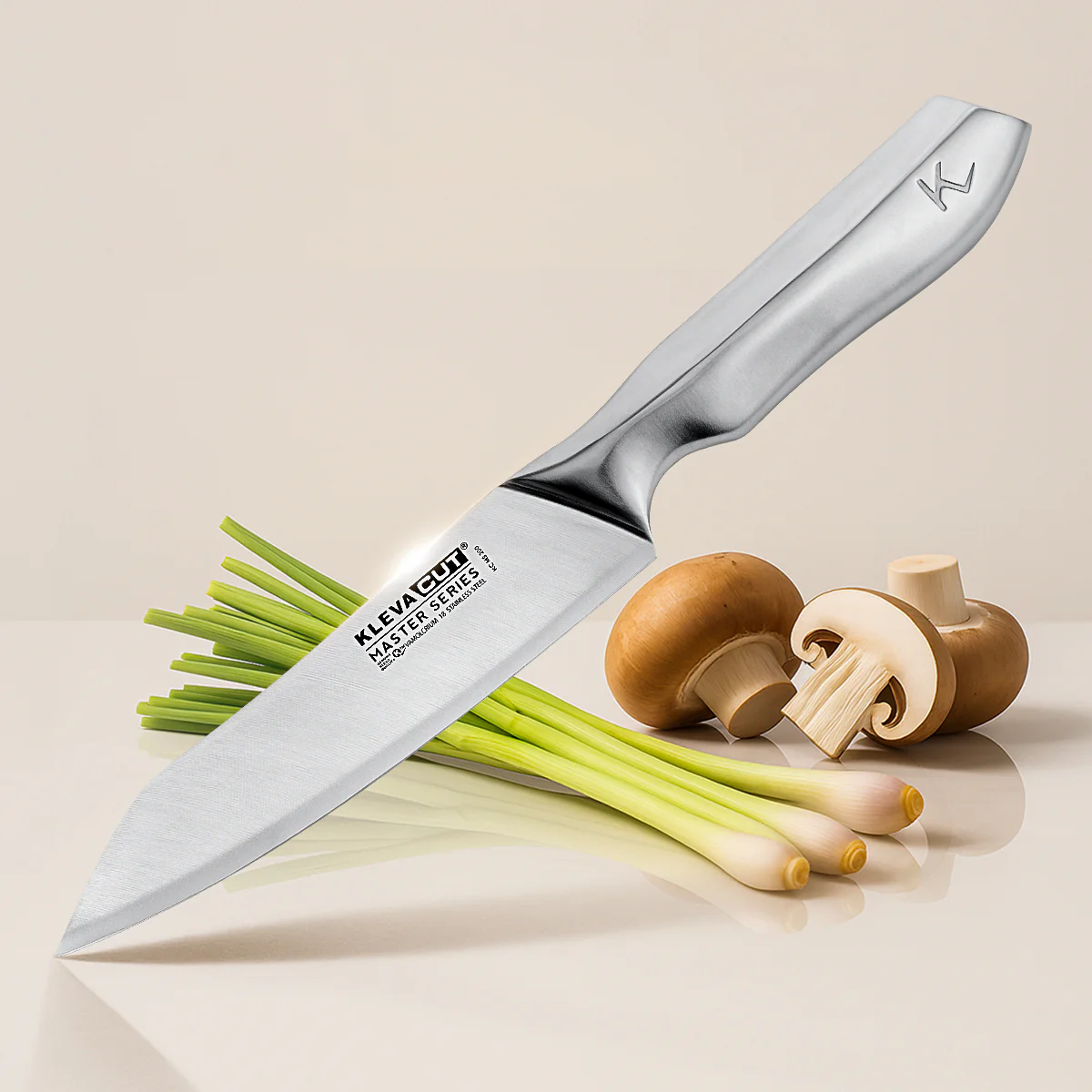 KlevaCut® Master Series Professional Oriental Cooks Knife - 18cm - Image 5