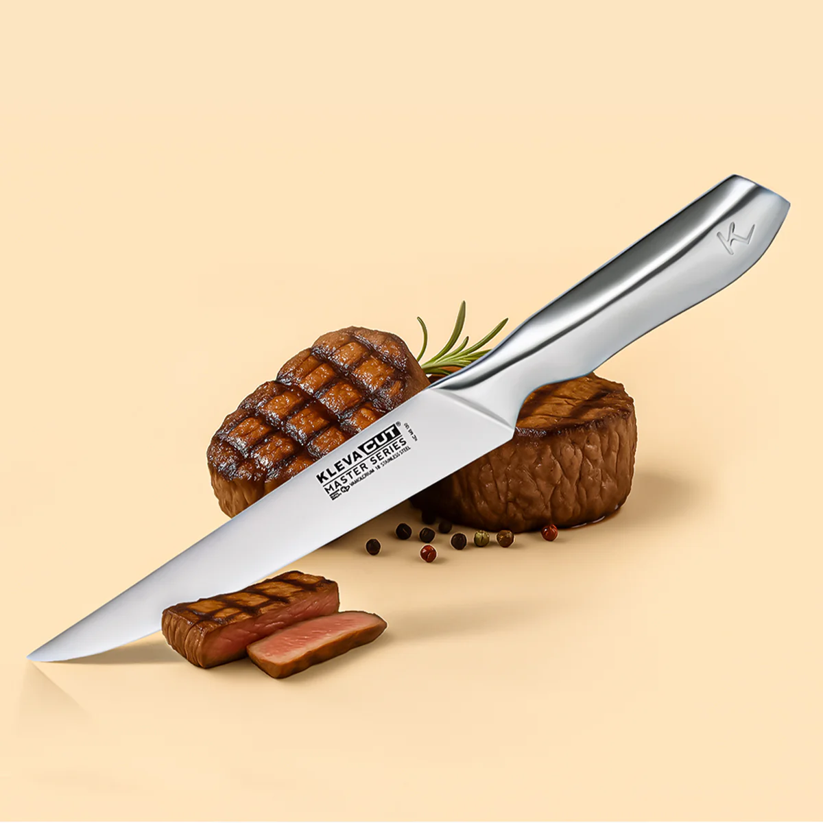 KlevaCut® Master Series Professional Slicer Knife - 20cm - Image 5