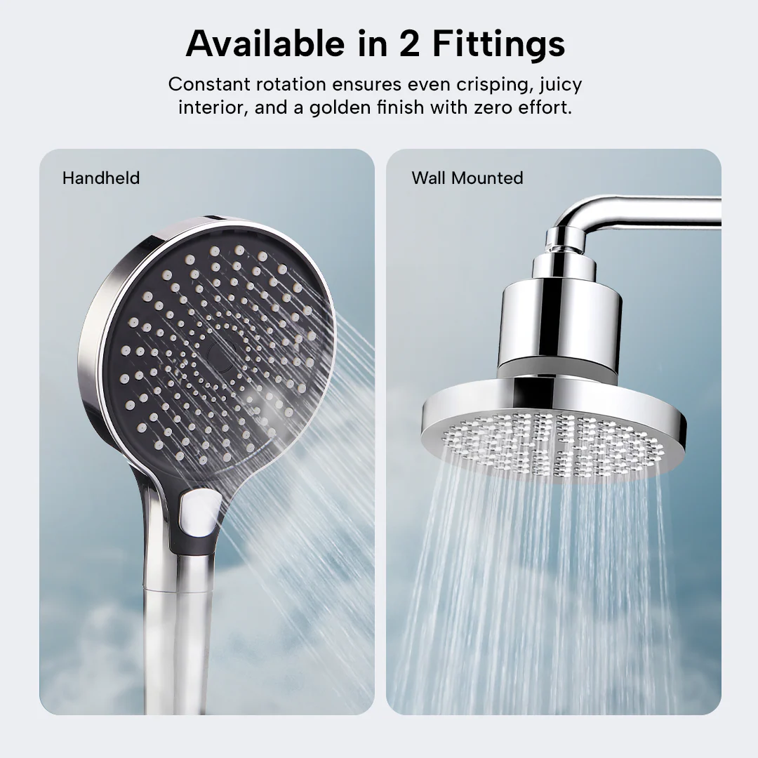 Kleva Triple Bliss Filtered Handheld/ Wall Mount Shower Head - Buy One Get One Free - Image 5