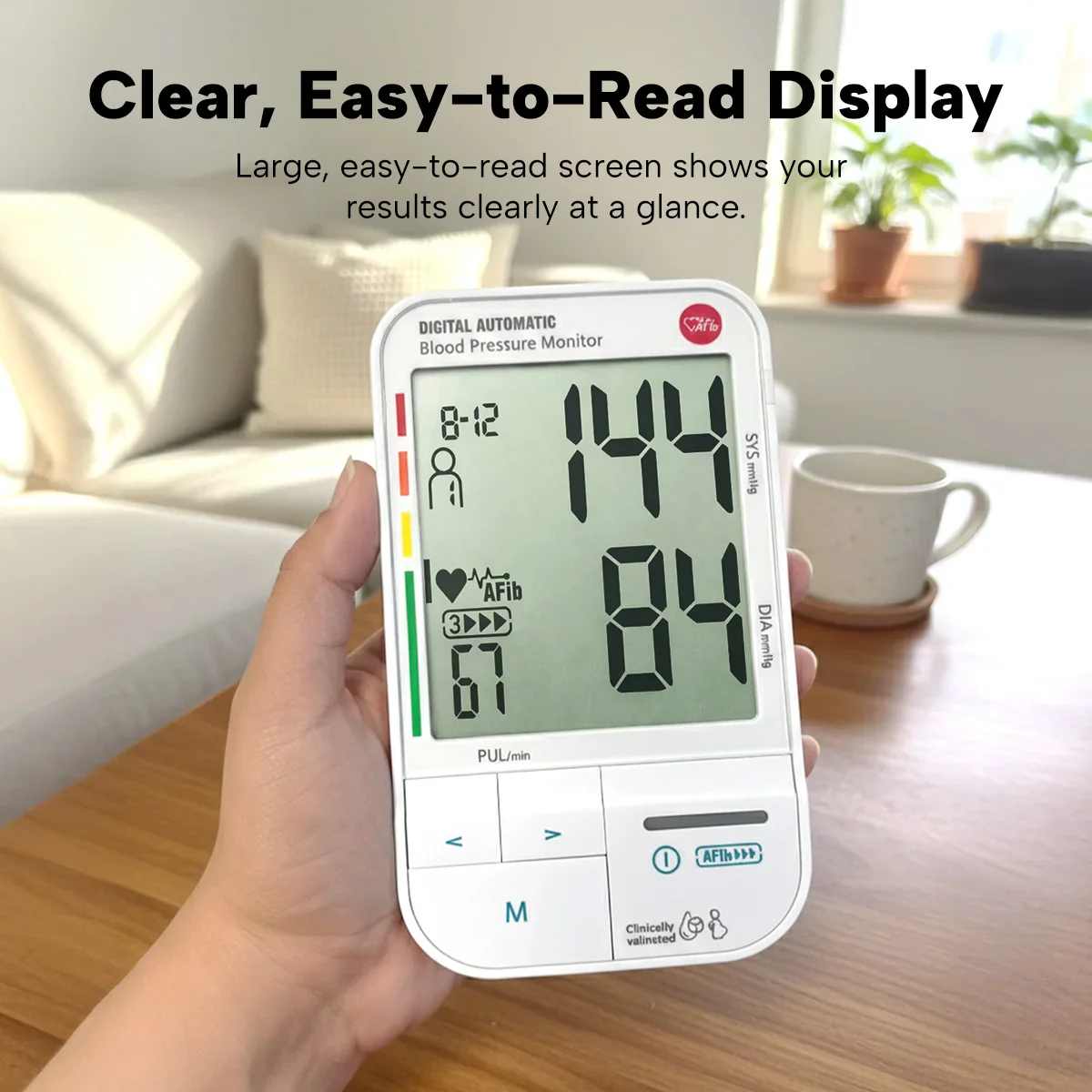 KLEVA® HealthTrack Pro | Digital Upper Arm Blood Pressure Monitor - Image 3