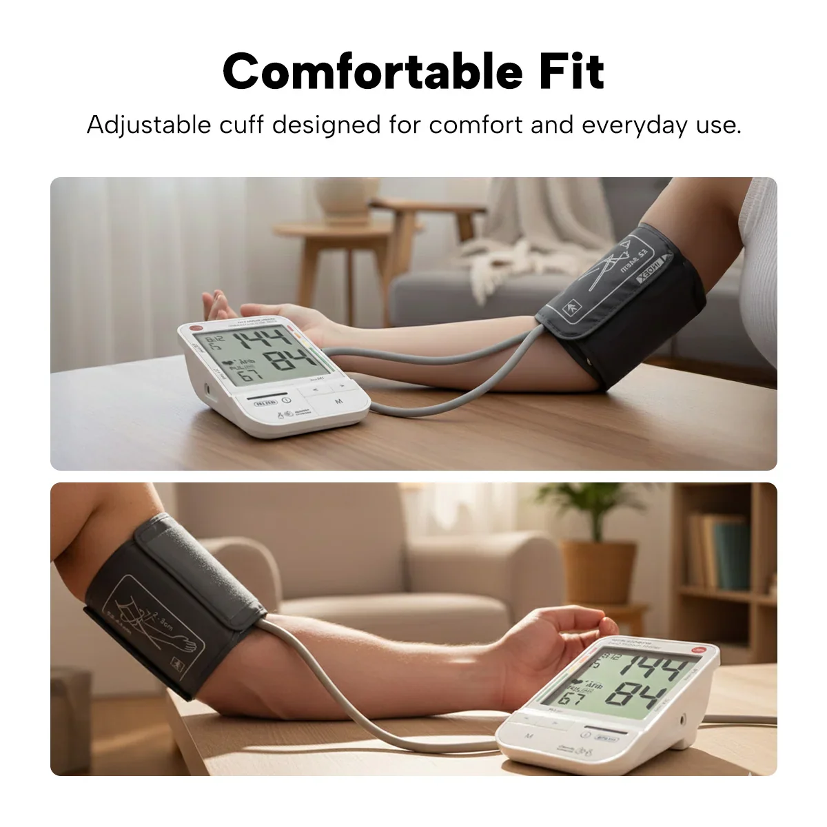 KLEVA® HealthTrack Pro | Digital Upper Arm Blood Pressure Monitor - Image 7