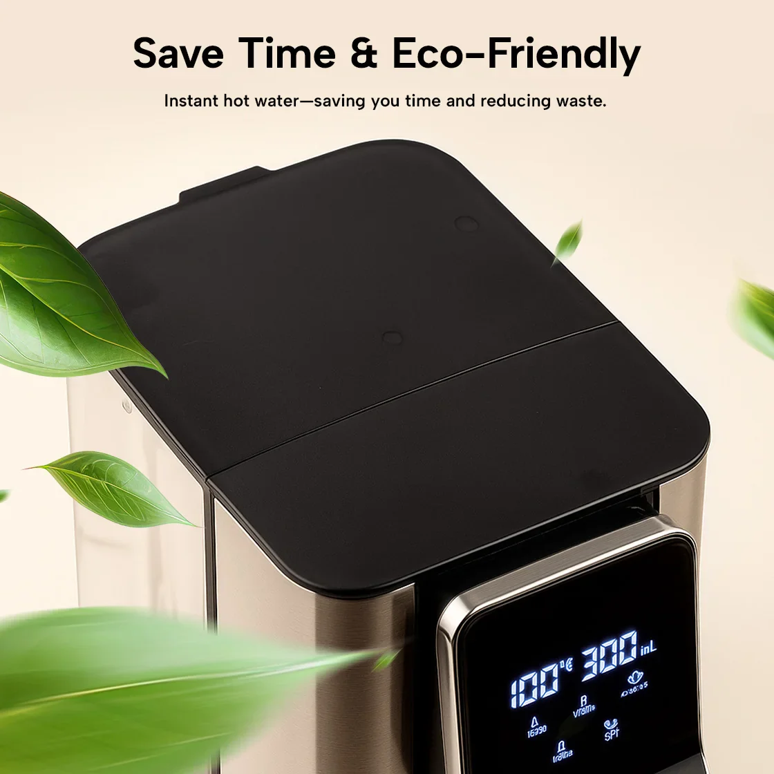 Kleva® Instant Hot Water Dispenser Deluxe with Smart Touch Temp & Volume Control - Image 6