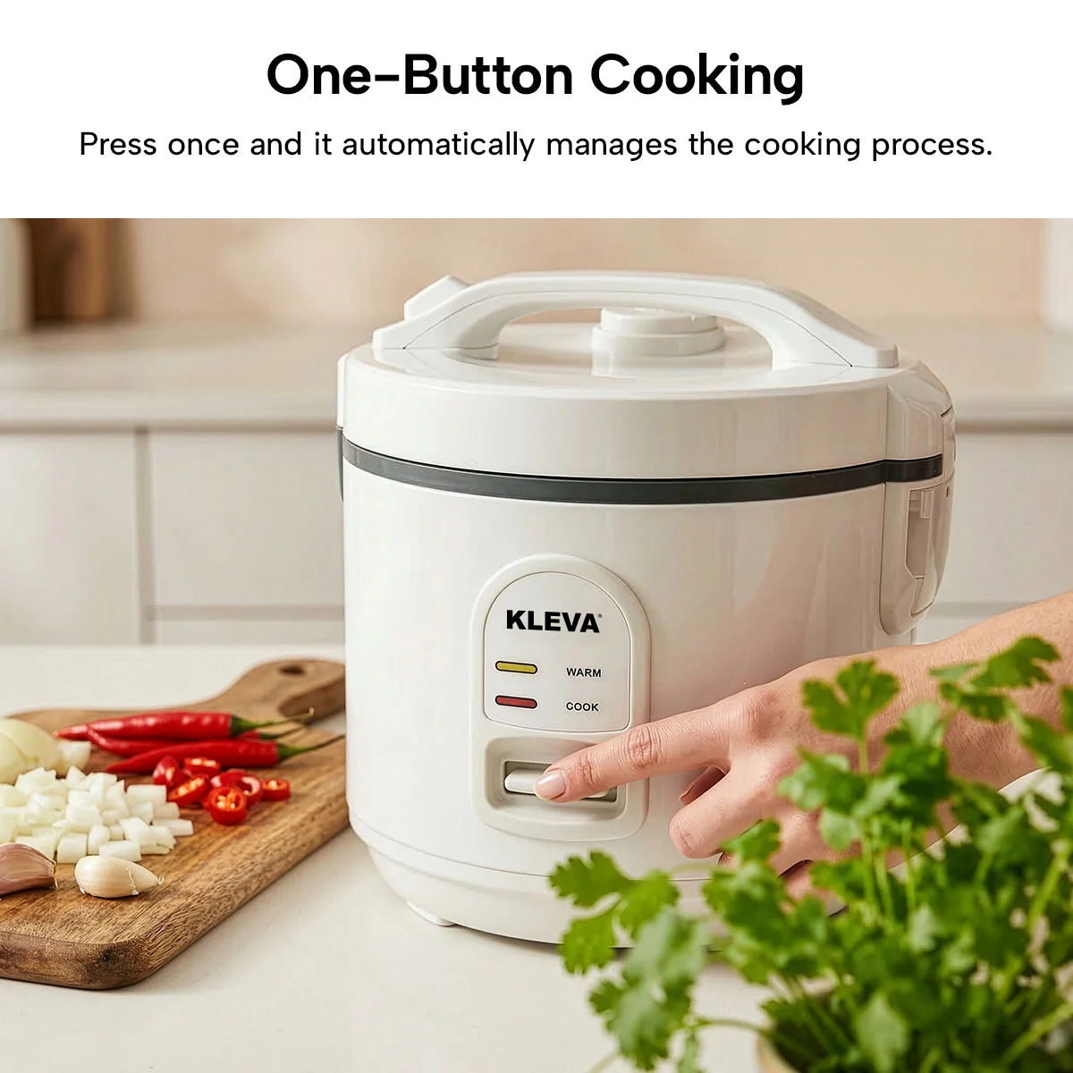 KLEVA® 10-in-1 One Button Multi Cooker Plus - Image 5