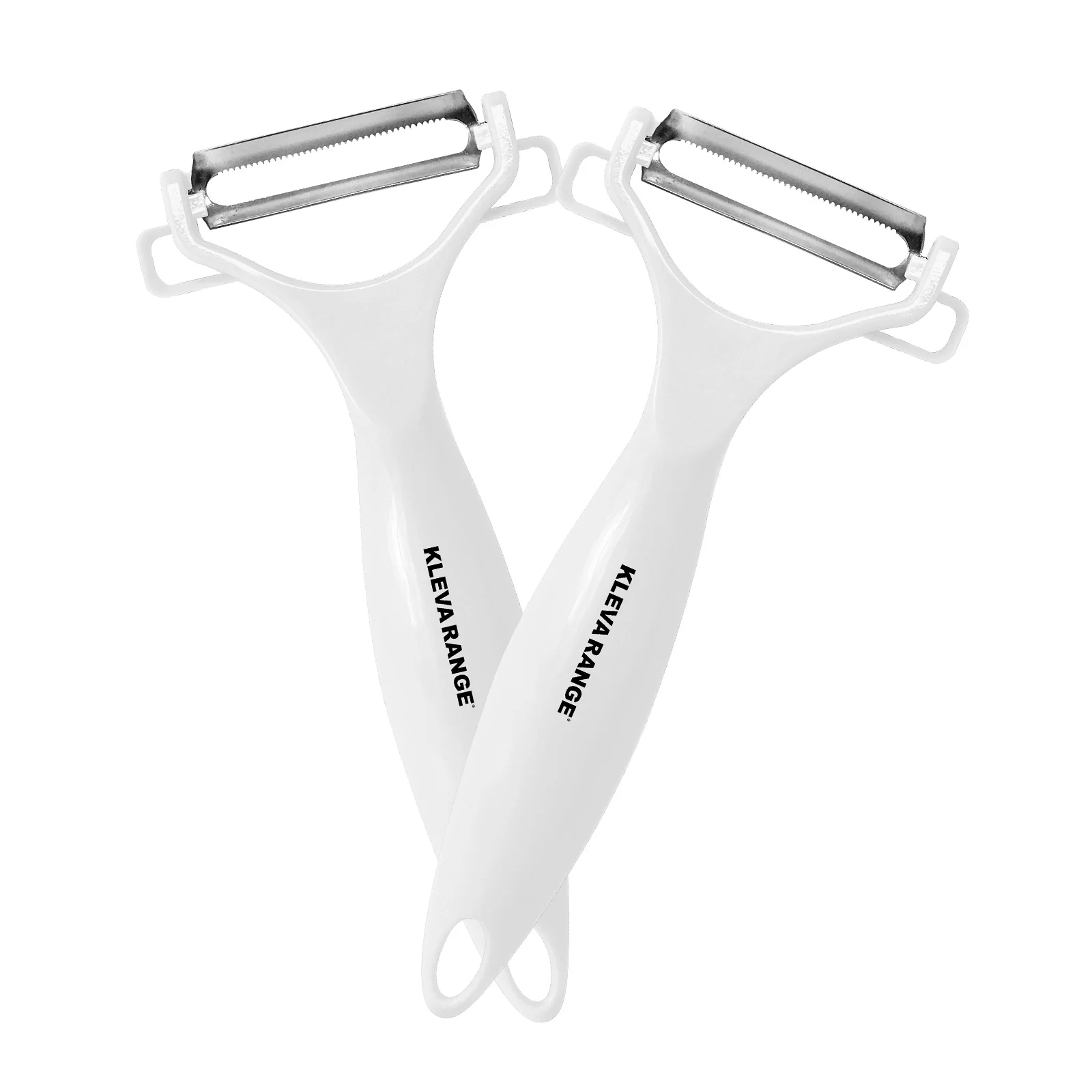 Kleva Precision Peeler With Ultra Sharp Double-Sided Stainless Steel Blades - Image 7