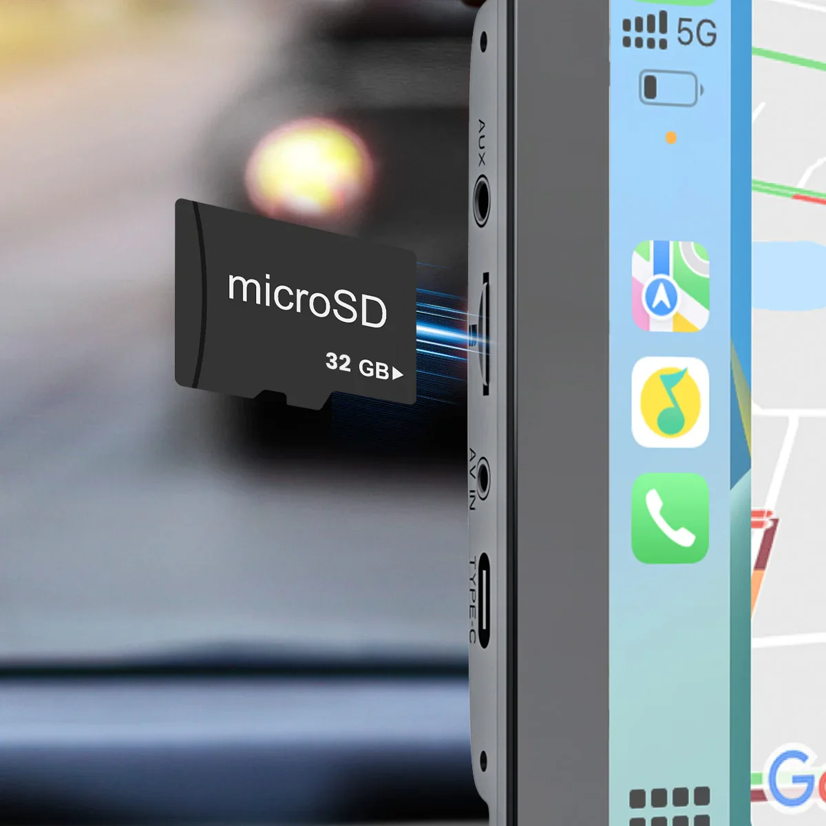 Kleva 7" Smartplay Front & Rear Dash Cam HD Universal Touchscreen - Apple CarPlay Android Auto Wireless - Image 10