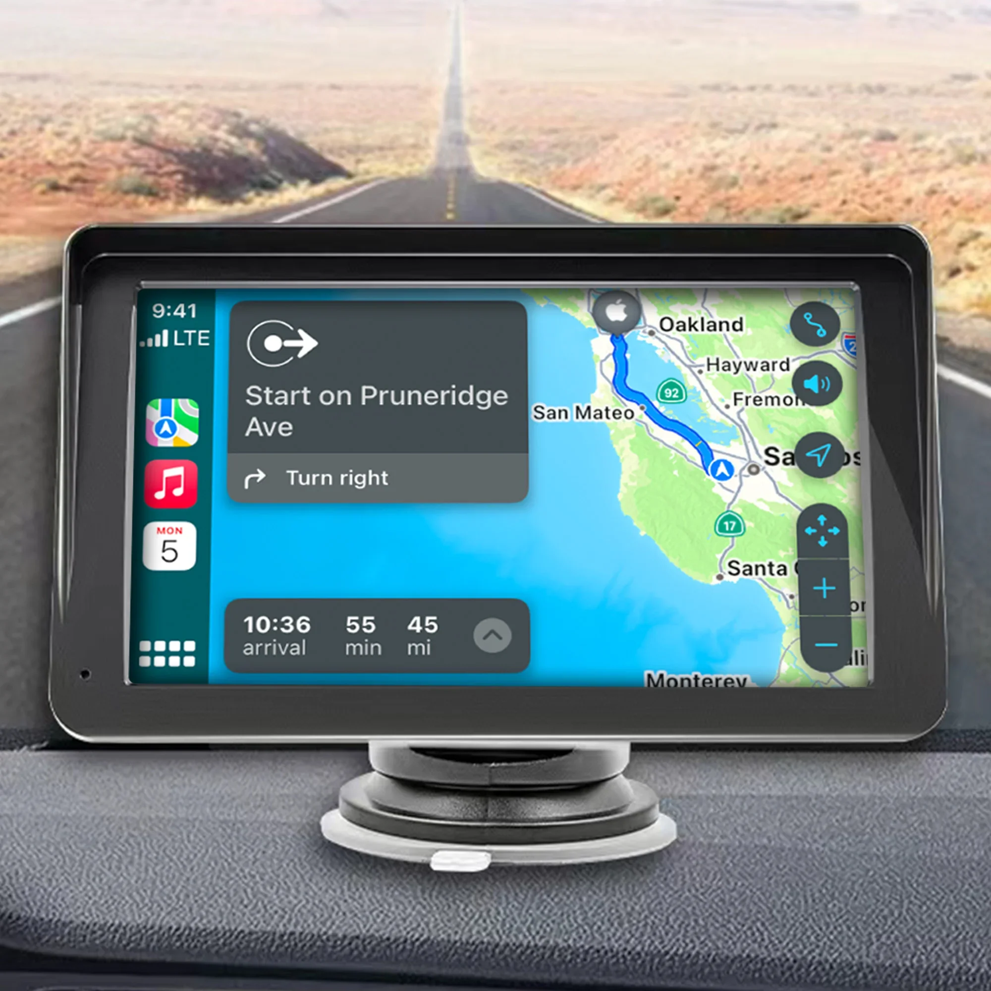 7" HD Touch Portable Kleva SmartPlay + Rear Camera - Image 4