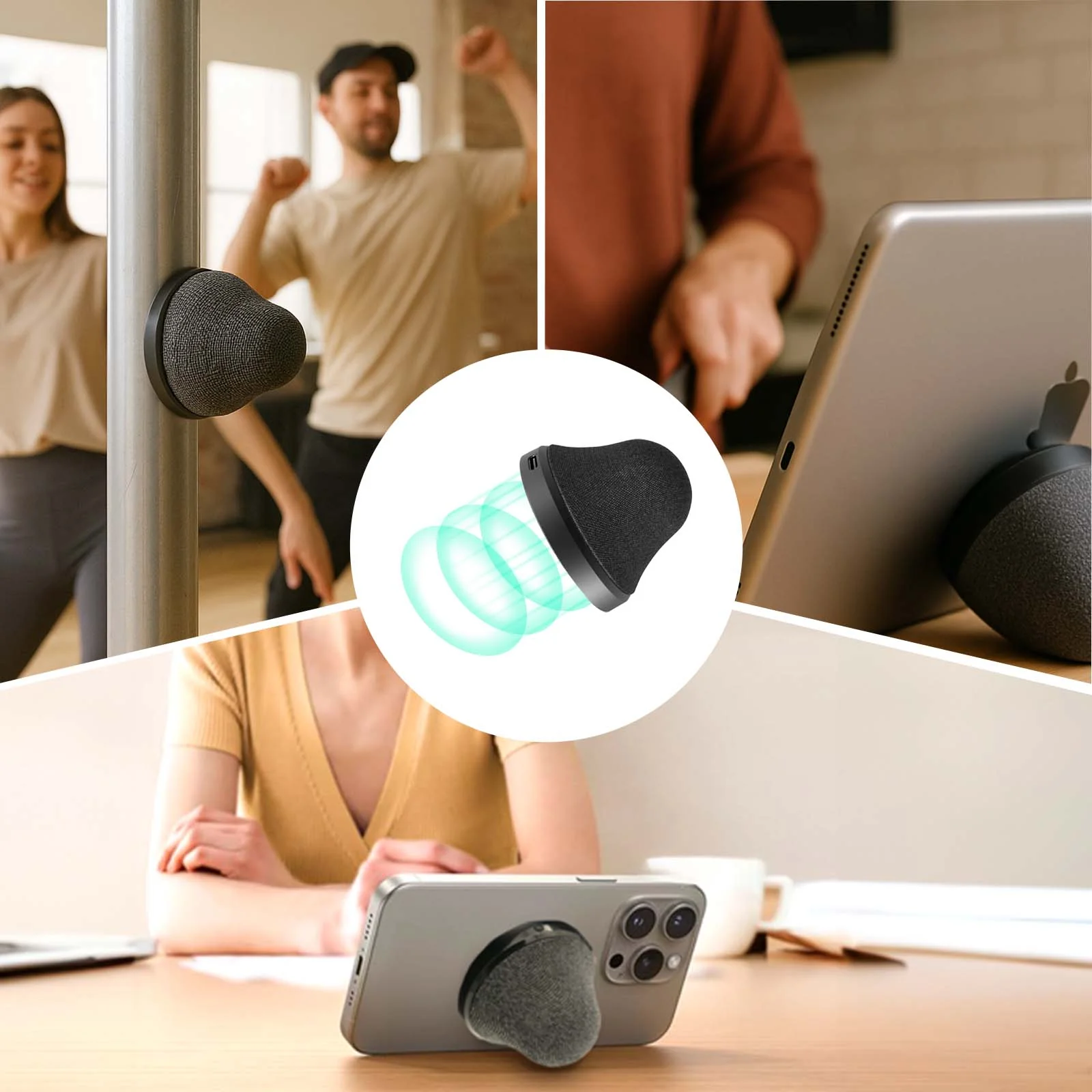 Kleva SnapBeats Magsafe Portable Wireless Bluetooth Speakers - Image 9