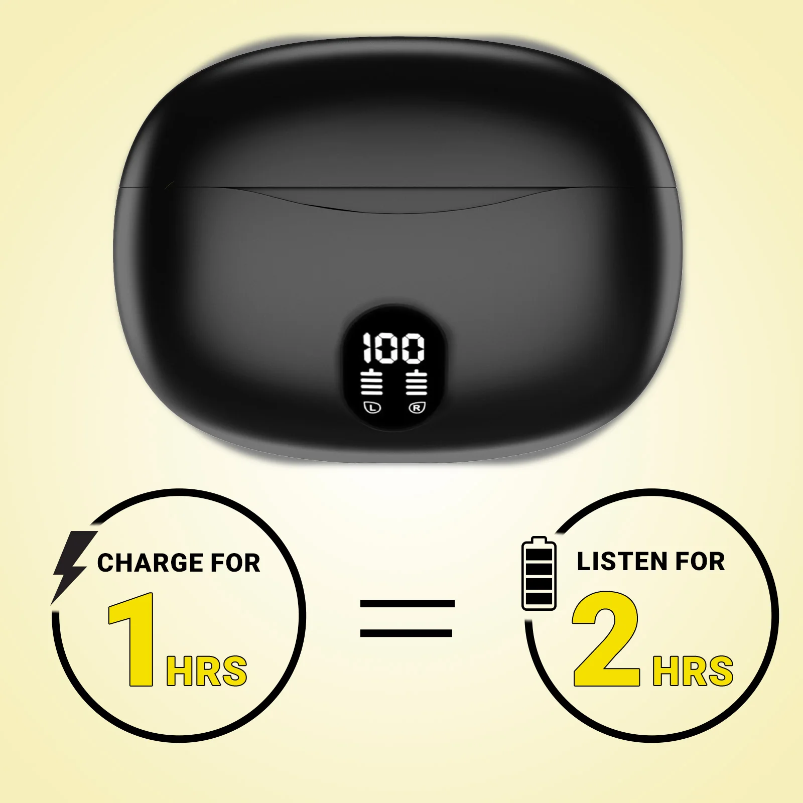 Kleva True Wireless Noise Cancelling AudioPods with Charging Case - Buy One Get One Free - Image 9