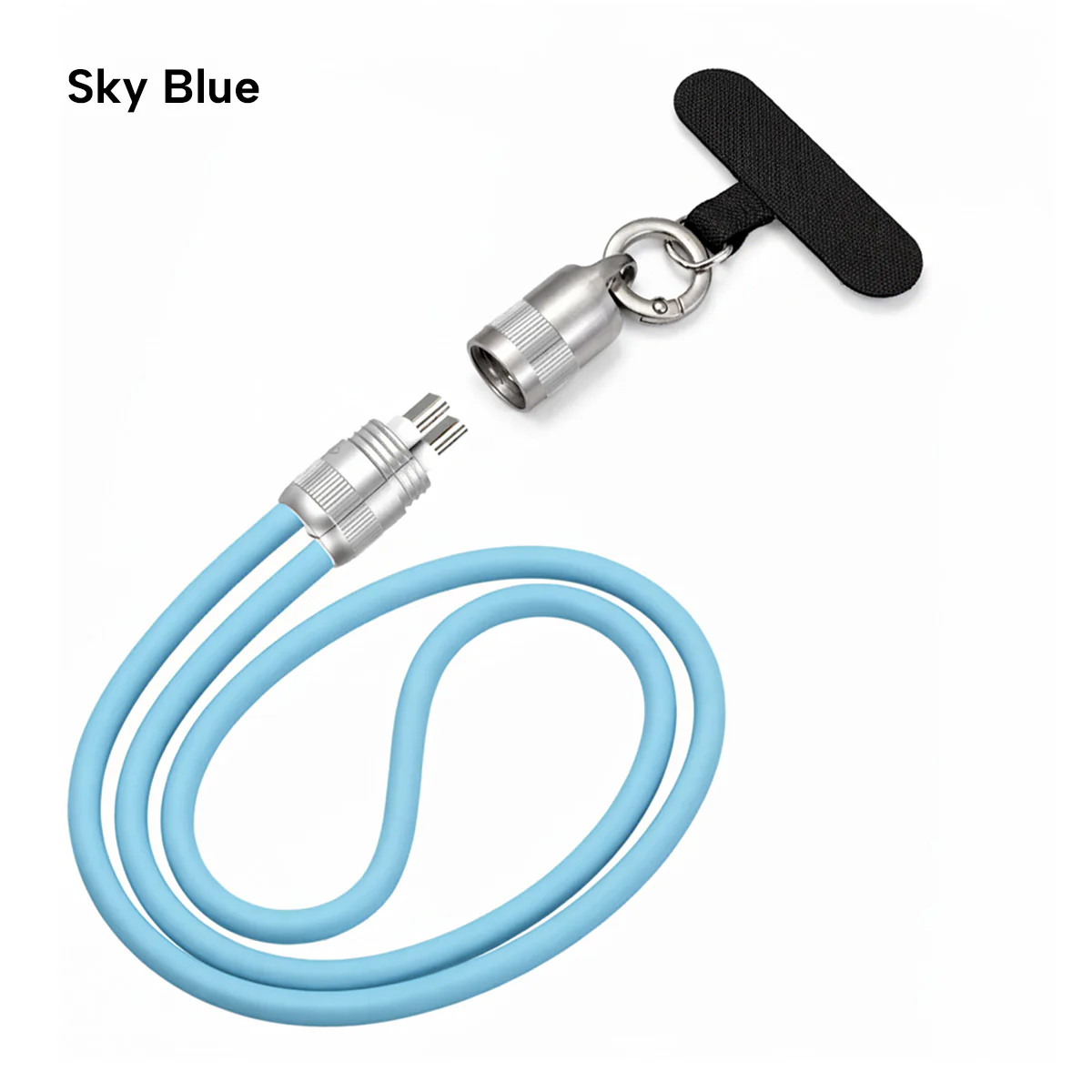 KLEVA® Charge & Go Lanyard | Wearable Phone Charging Cable On the Go for iPhone, Android & USB-C Devices - Image 11