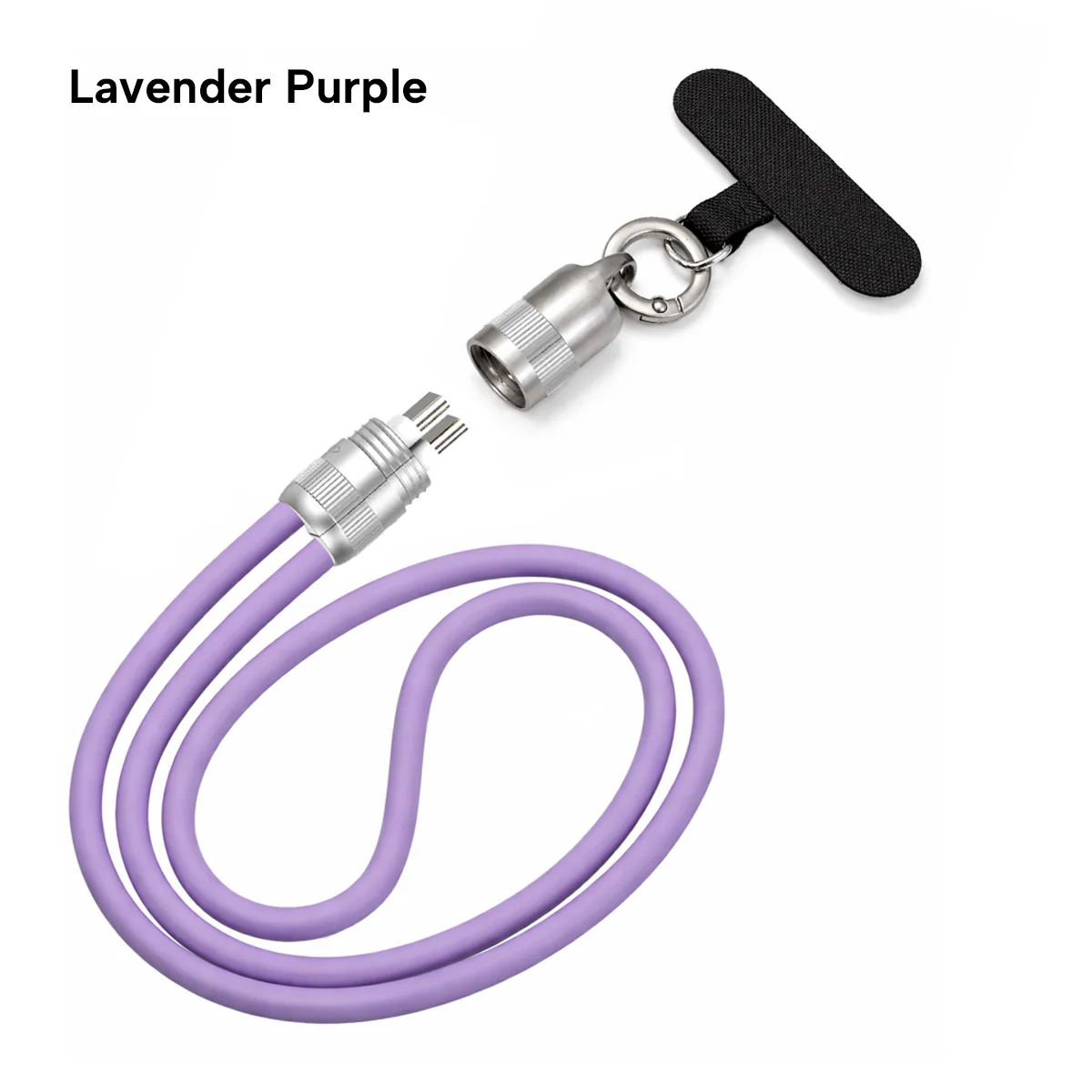 KLEVA® Charge & Go Lanyard | Wearable Phone Charging Cable On the Go for iPhone, Android & USB-C Devices - Image 12