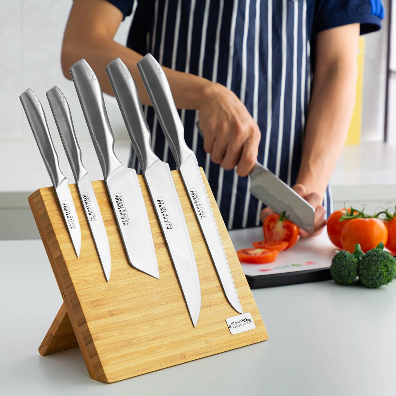 KlevaCut® Professional Chef 3pc Knife Set + $130 FREE Gifts + Lifetime Guarantee! - Image 8