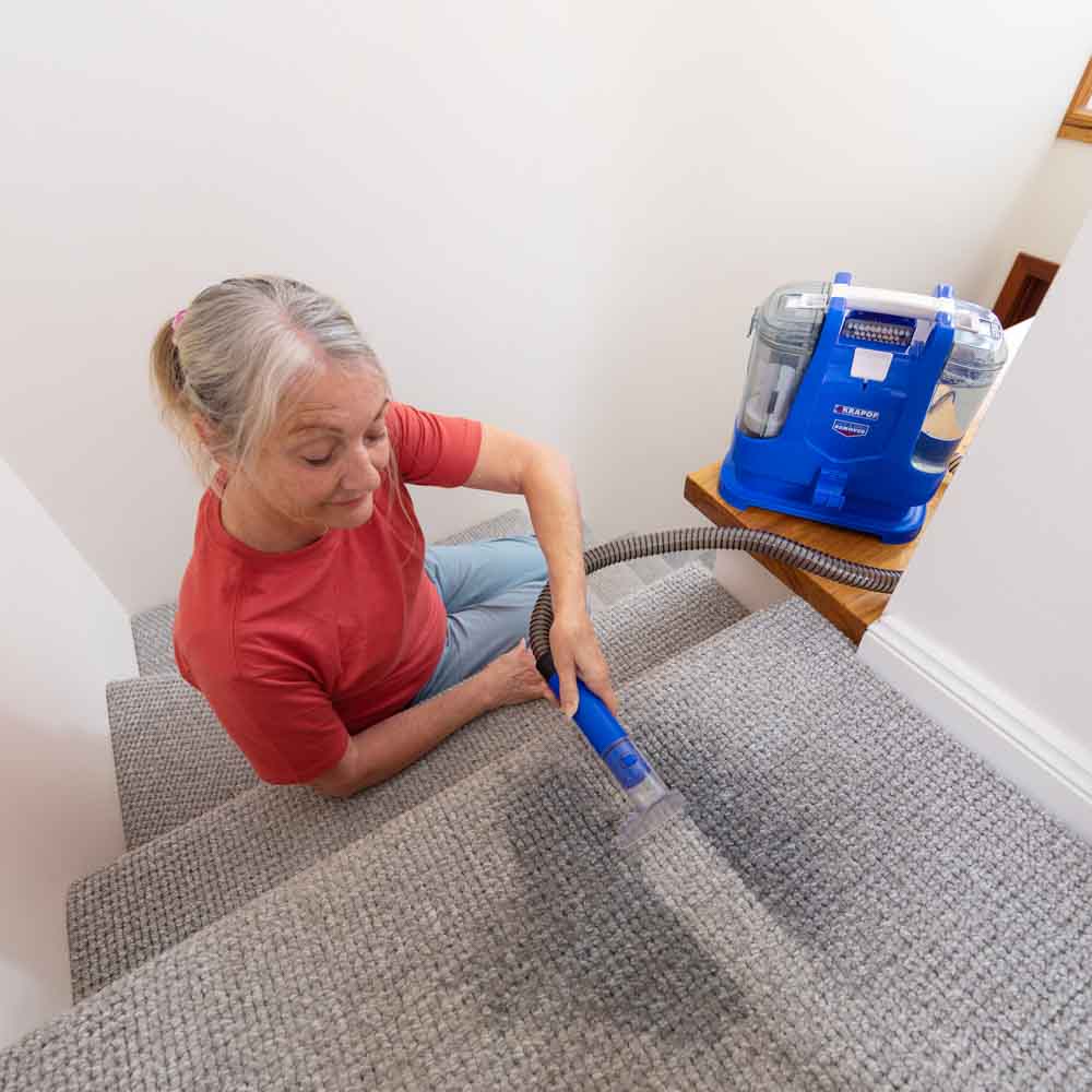 KRAPOF® Spot & Stain Portable Remover for Tough Cleaning Challenges + BONUS Cleaning Solution - Image 3