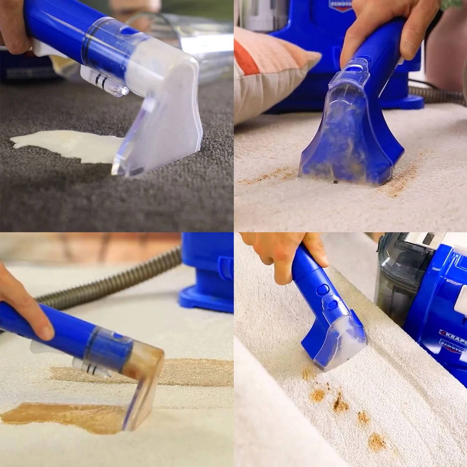 KRAPOF® Spot & Stain Portable Remover for Tough Cleaning Challenges + BONUS Cleaning Solution - Image 6