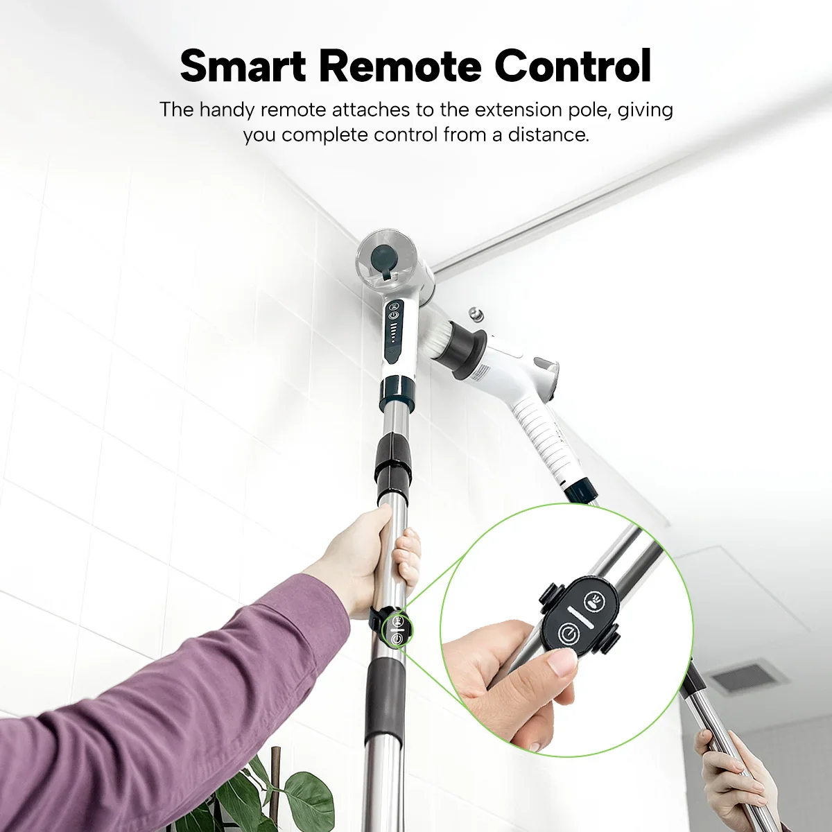 KRAPOF® Electric Cordless Tough Scrub Excel Pro with 7 Replaceable Cleaning Heads - Image 10