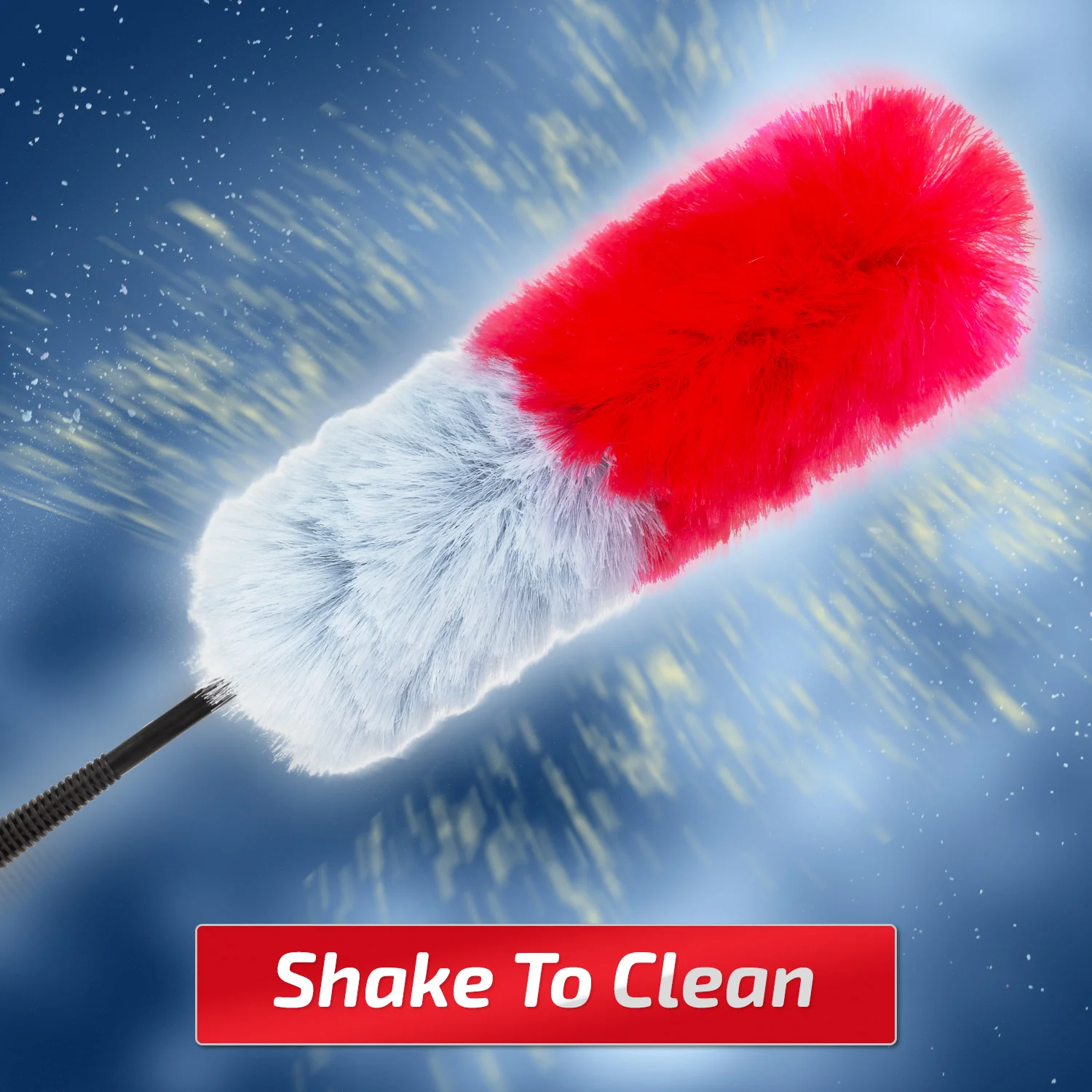 Kleva Miracle Magnetic Duster® Attracts Dust Like A Magnet! + 2 Meter Long Extension Pole - Image 10