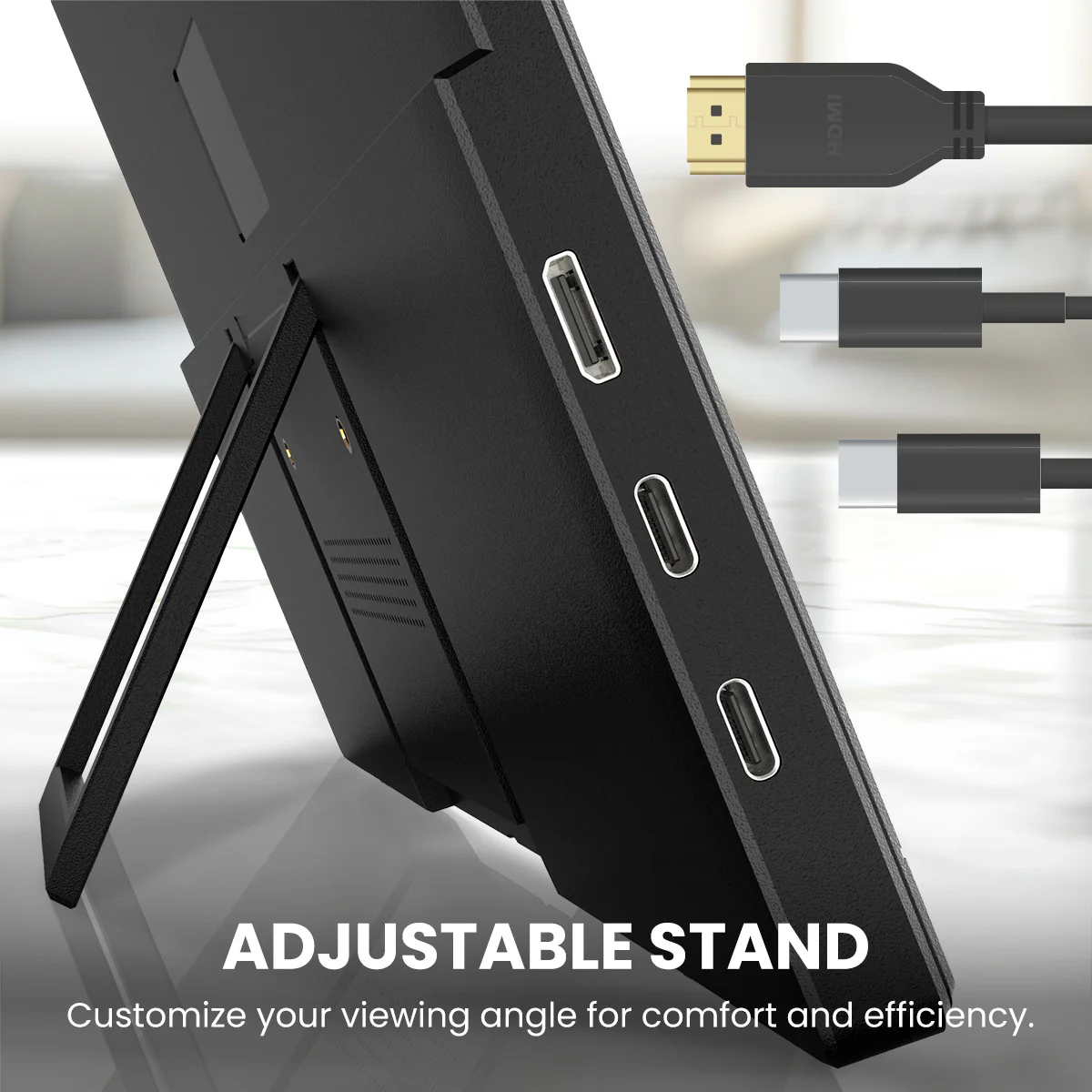 Portable 15.6" Laptop Monitor Screen Extender | USB-C HDMI | Kleva Range - Image 4