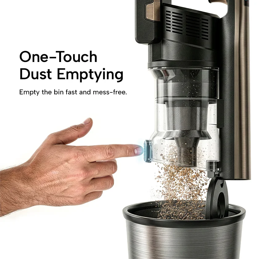 KRAPOF® Super Slim Power Vac Cordless Stick Vacuum + Extra FREE Second Battery - Image 11