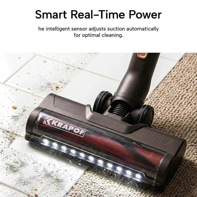KRAPOF® Super Slim Power Vac Cordless Stick Vacuum + Extra FREE Second Battery - Image 13
