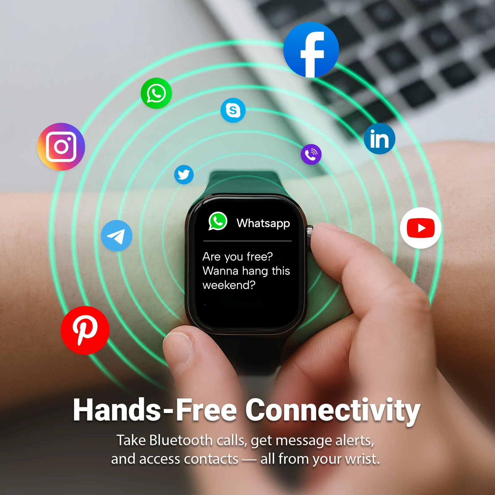 Health Smart Watch Everyday Fitness Tracker - Compatible with Android & iOS - Image 5