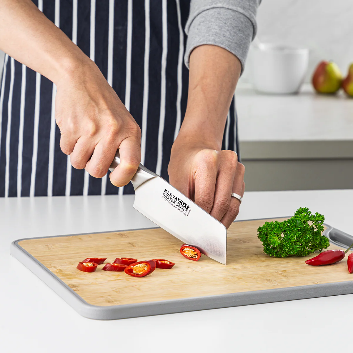 KlevaCut® Master Series Set 10pc Complete Professional Chef Knife Set! - Image 9