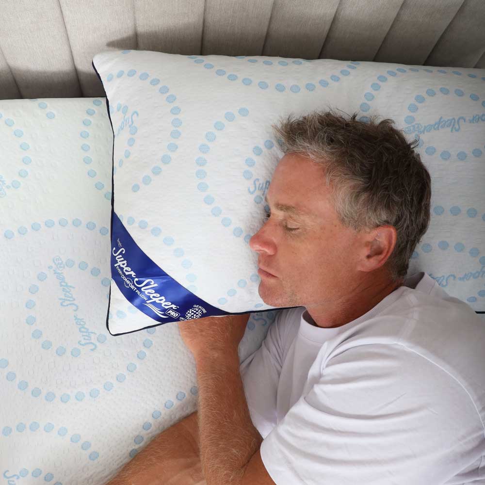 Super Sleeper Pro Adjustable Every Comfort Pillow With Cooling Technology - TV Double Offer! - Image 4